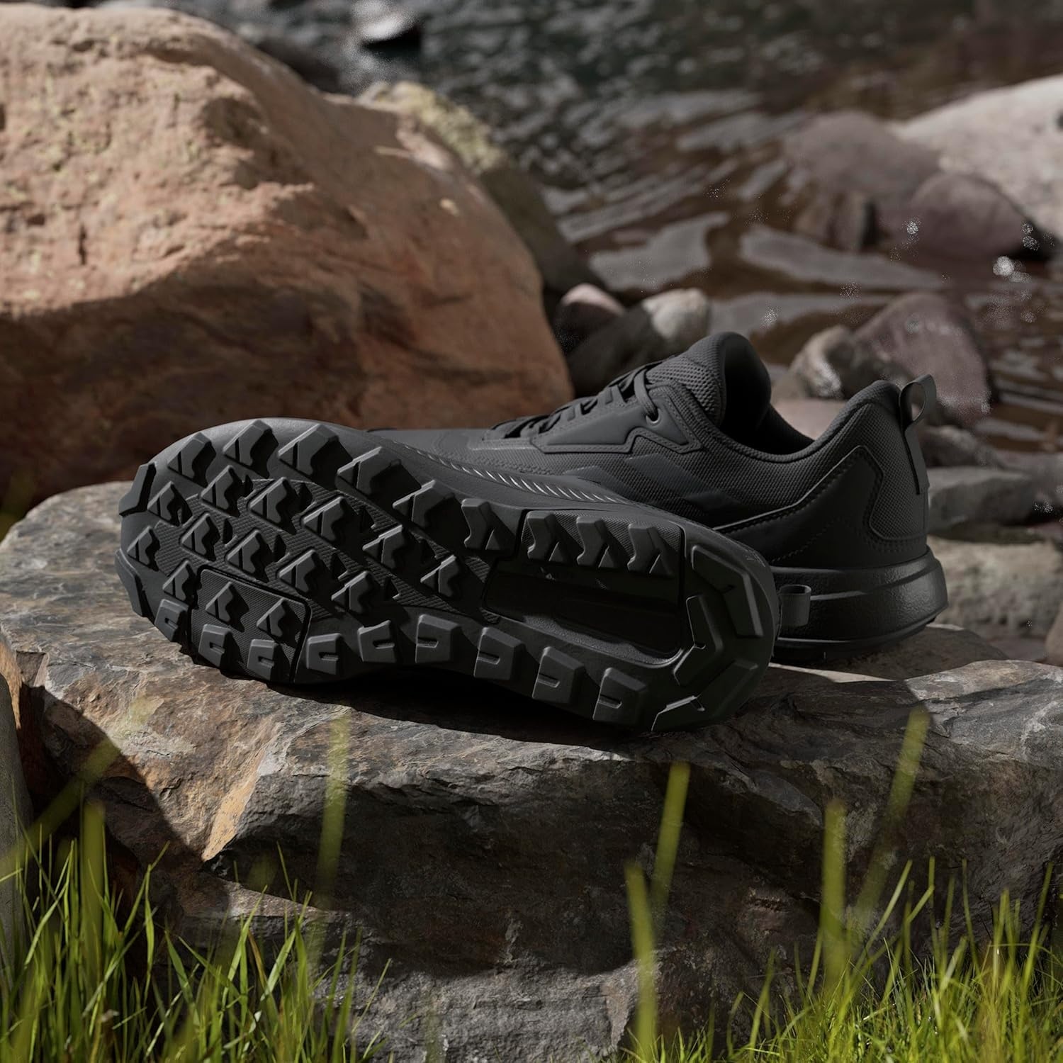 image:imageadidas Mens Terrex Anylander Hiking ShoesBlackBlackGrey