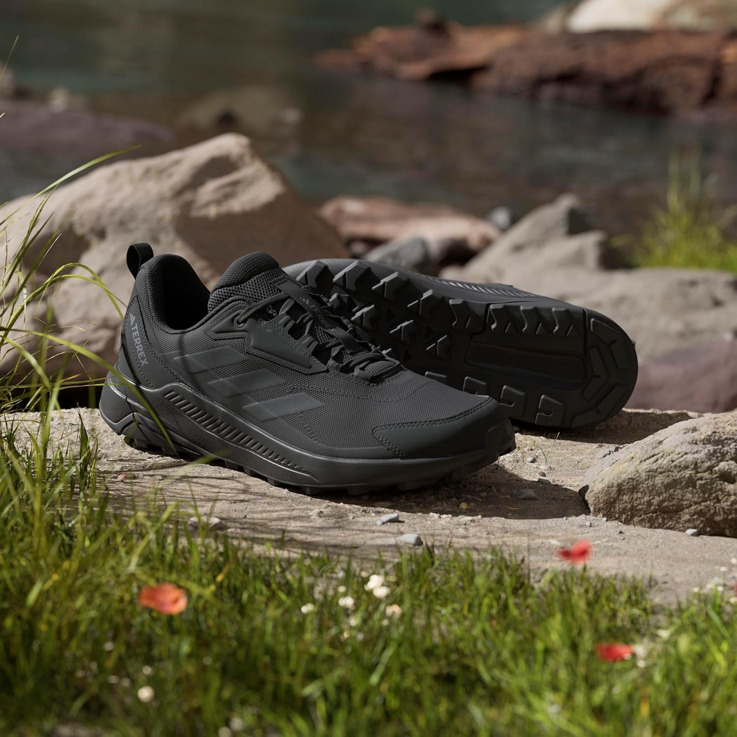 image:imageadidas Mens Terrex Anylander Hiking ShoesBlackBlackGrey