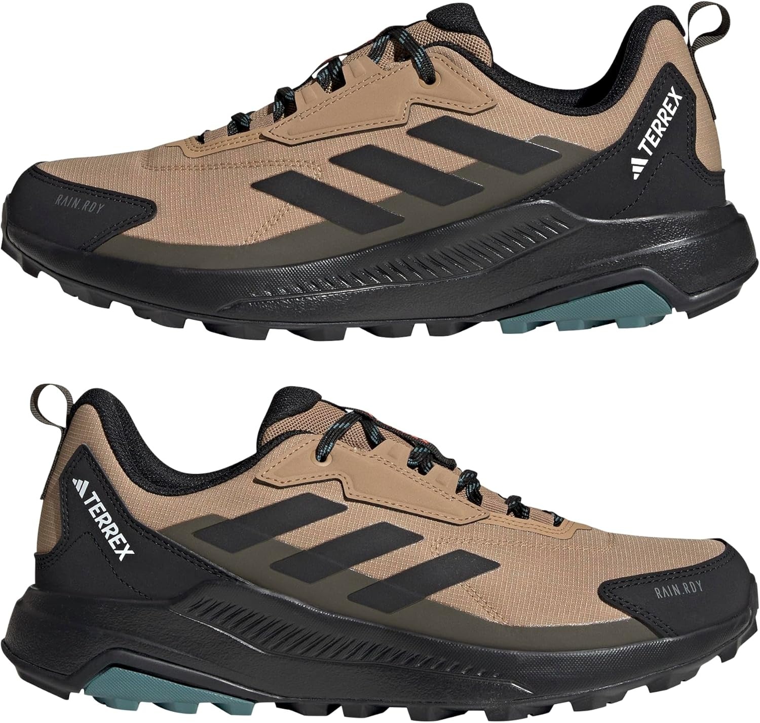 image:imageadidas Mens Terrex Anylander Hiking ShoesCardboardBlackShadow Olive