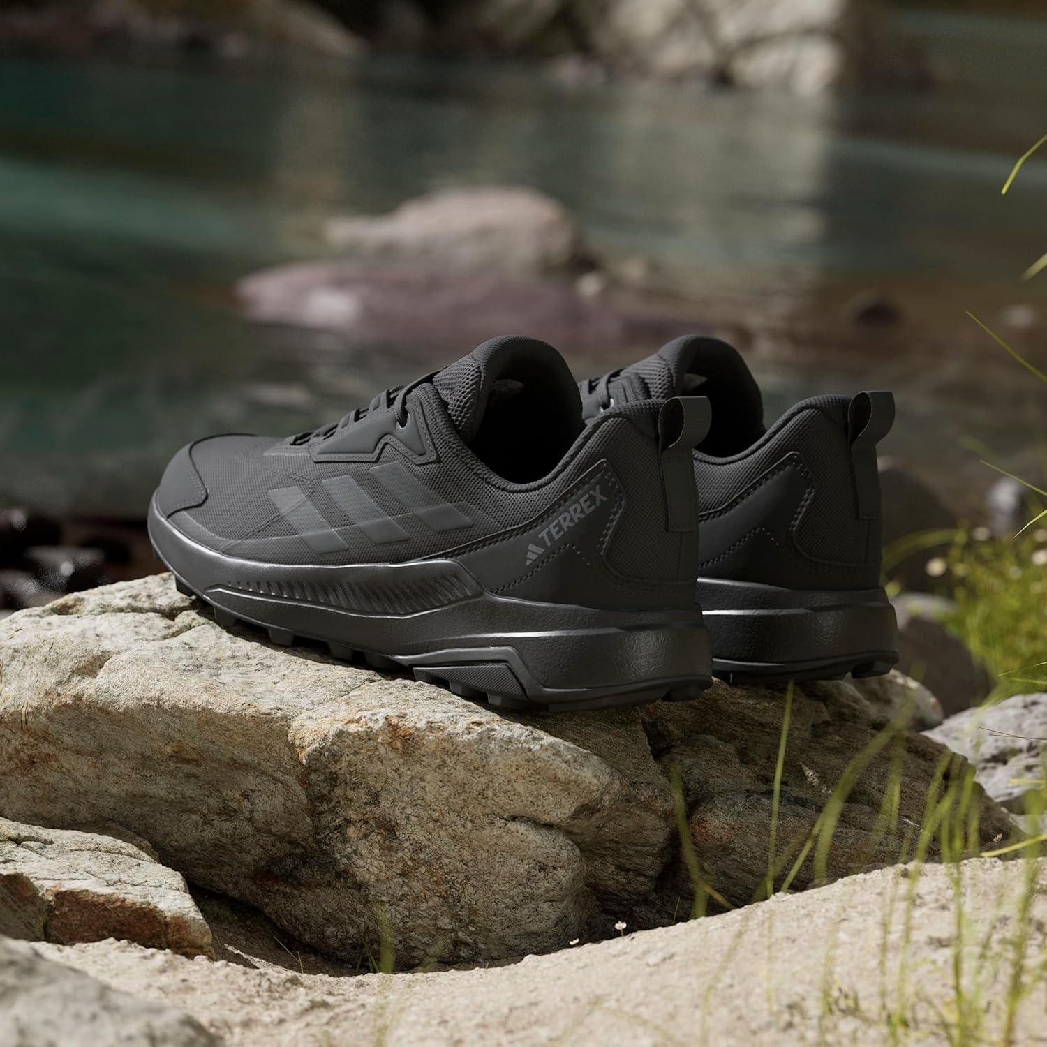 image:imageadidas Mens Terrex Anylander Hiking ShoesCore Black Core Black Grey Four
