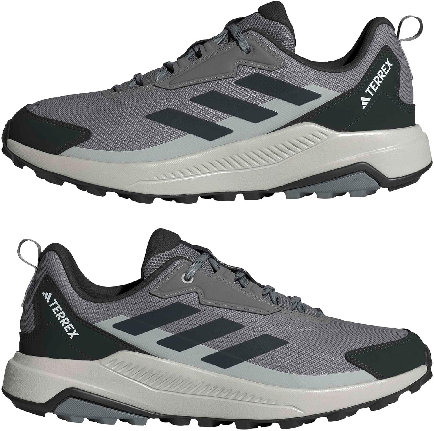 image:imageadidas Mens Terrex Anylander Hiking ShoesGreyInkCarbon