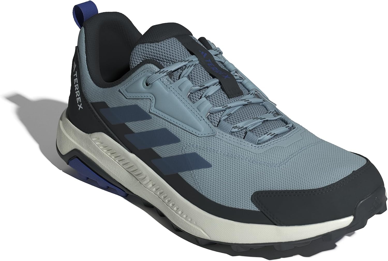 image:imageadidas Mens Terrex Anylander Hiking ShoesMagic Grey Wonder Steel Semi Lucid Blue