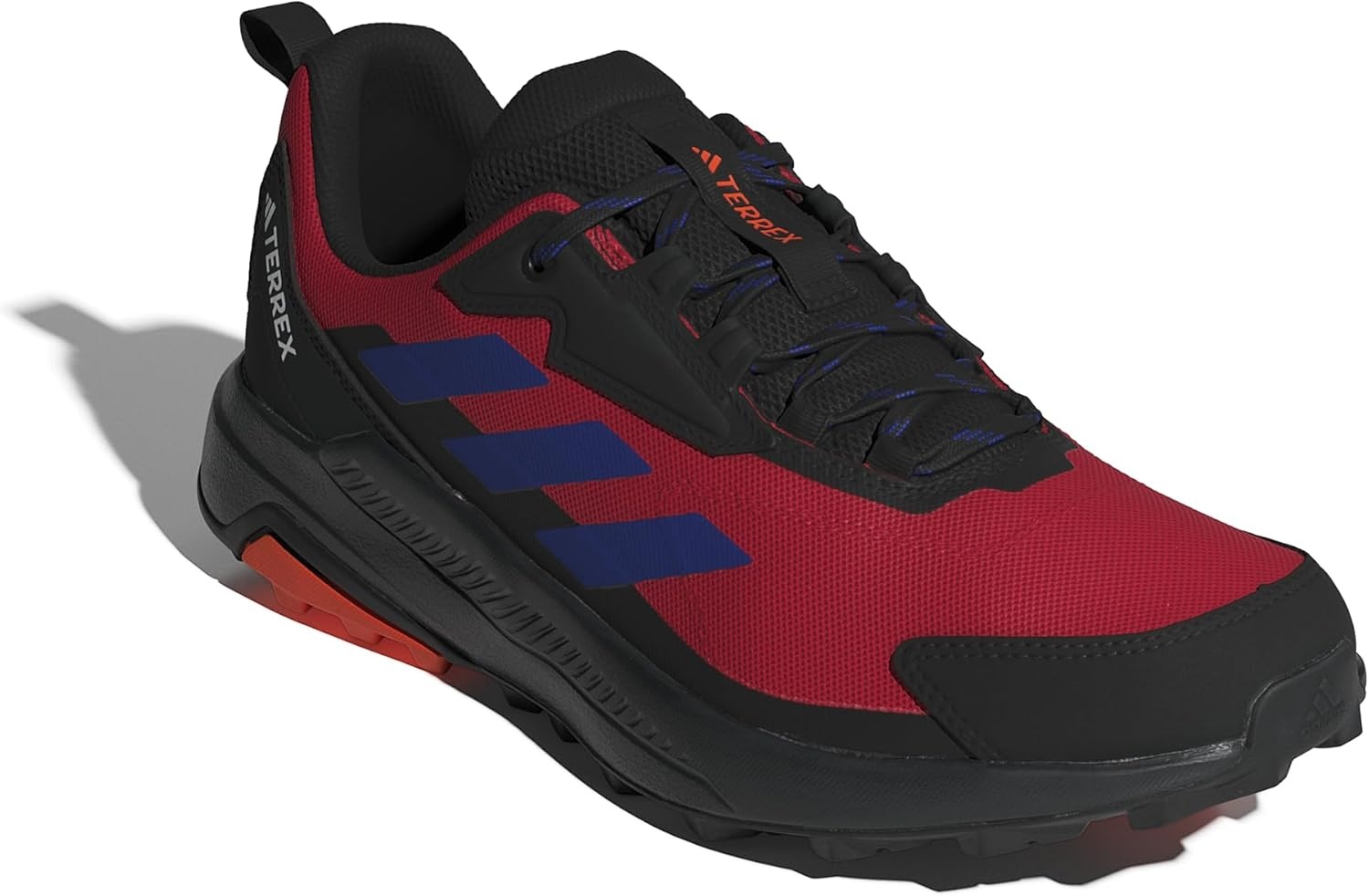 image:imageadidas Mens Terrex Anylander Hiking ShoesPure Ruby Semi Lucid Blue Core Black