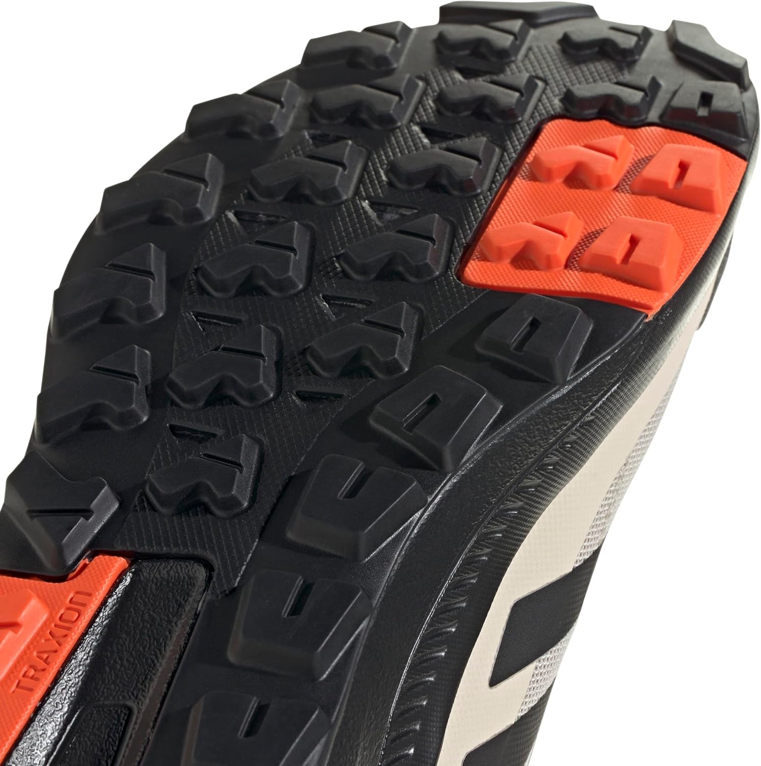 image:imageadidas Mens Terrex Anylander Hiking ShoesWonder BeigeBlackSemi Impact Orange