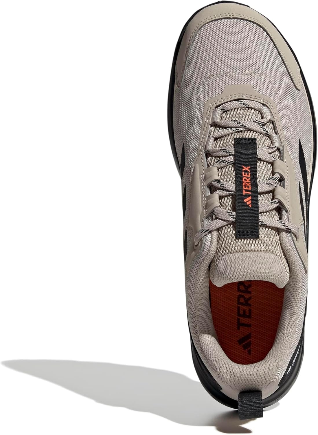 image:imageadidas Mens Terrex Anylander Hiking ShoesWonder BeigeBlackSemi Impact Orange