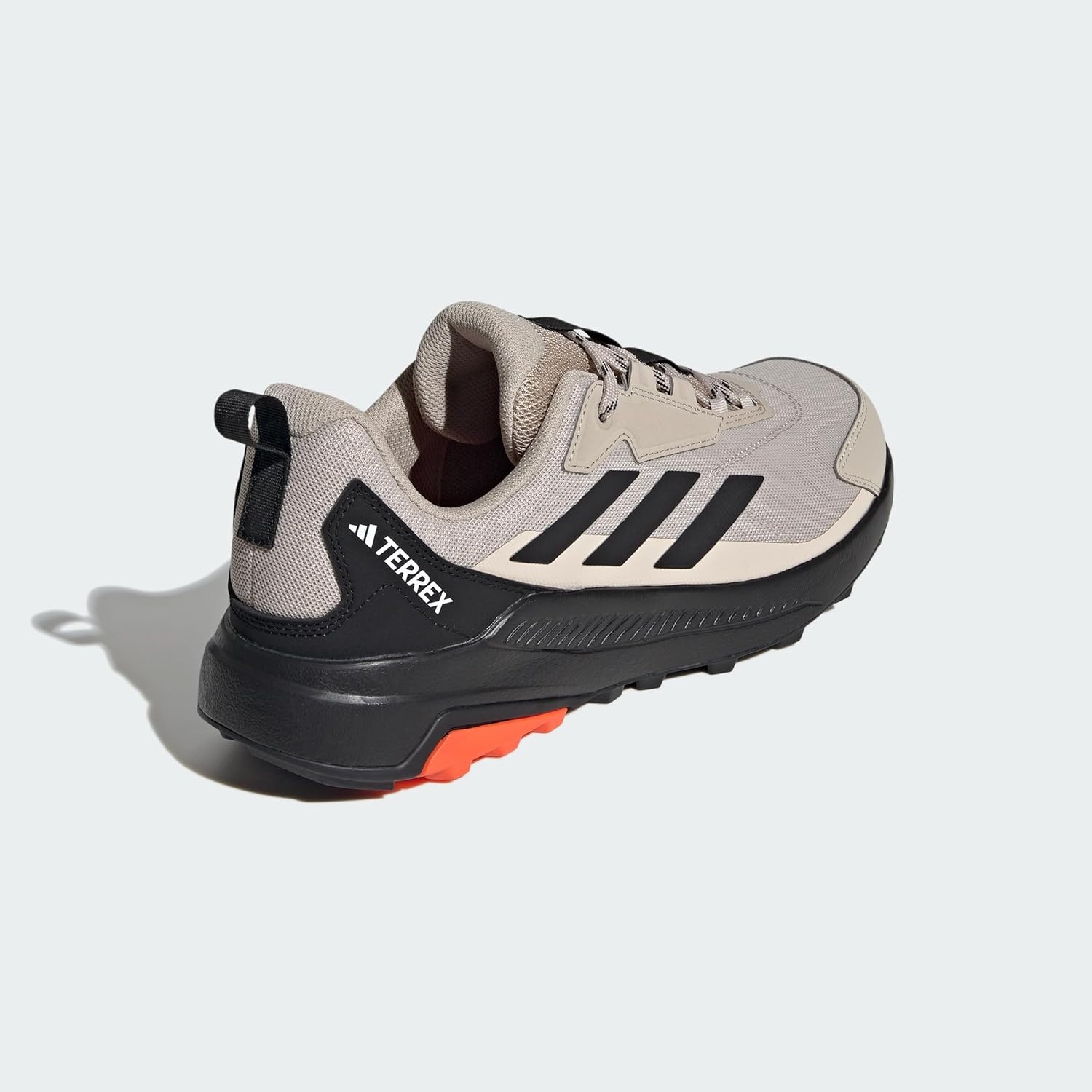 image:imageadidas Mens Terrex Anylander Hiking ShoesWonder BeigeCore BlackSemiimpact Orange Ih3545