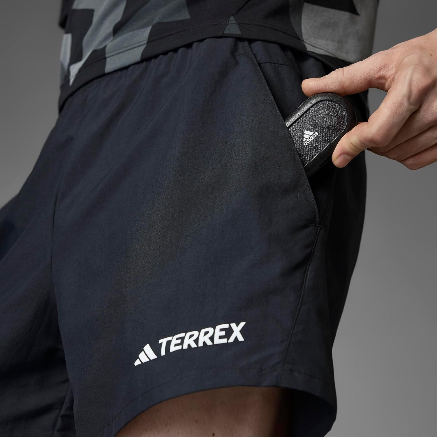 image:imageadidas Mens Terrex Multi Athletic Shorts Casual Bottoms Casual GreenBlack