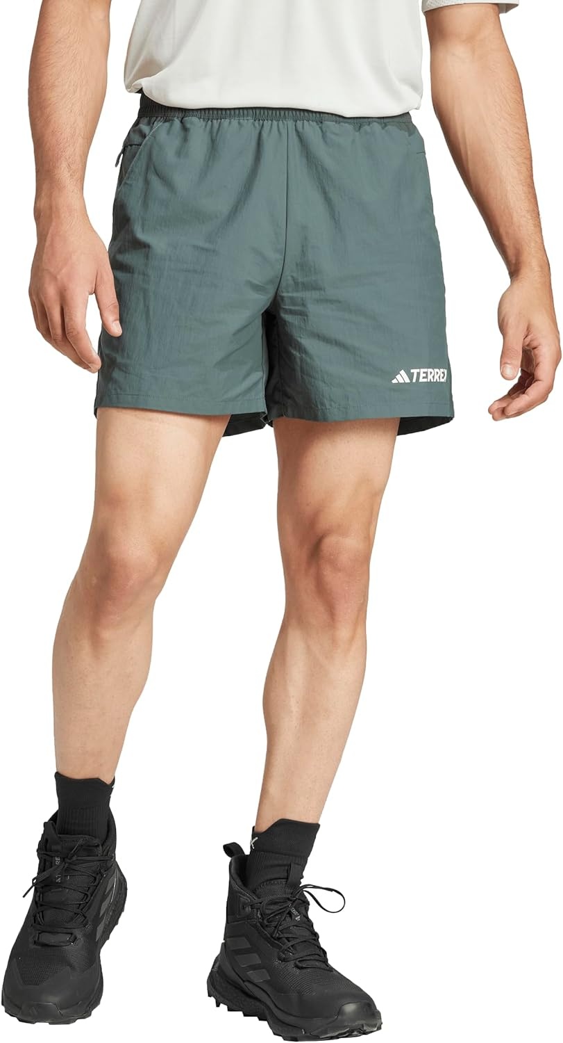 image:imageadidas Mens Terrex Multi Athletic Shorts Casual Bottoms Casual GreenIvy