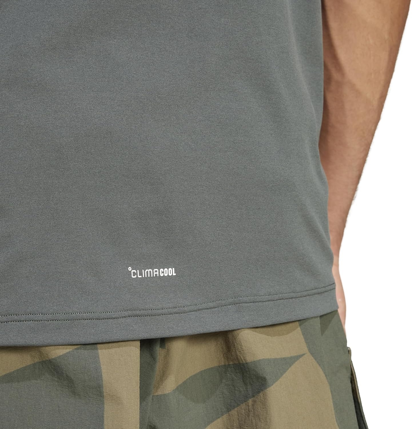 image:imageadidas Mens Terrex Multi Climacool Crew Neck Short Sleeve Athletic Casual Tops Casual BlueIvy
