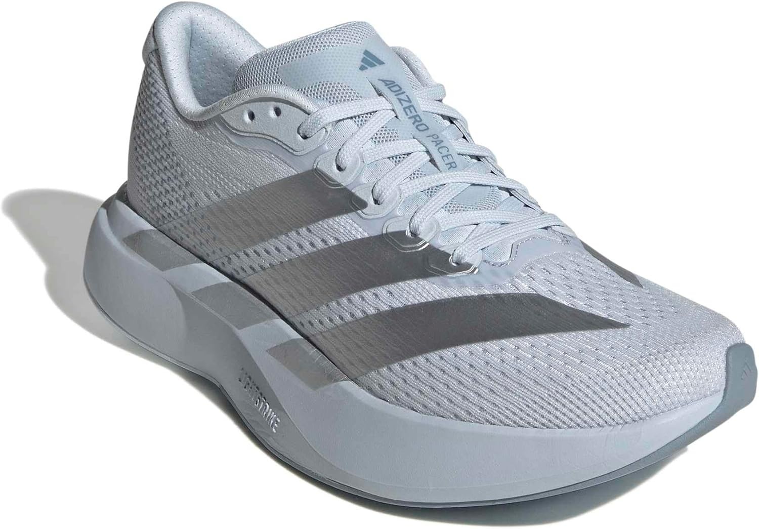 image:imageadidas Womens Adizero Pacer Running ShoeHalo BlueSilver MetallicTactile Blue