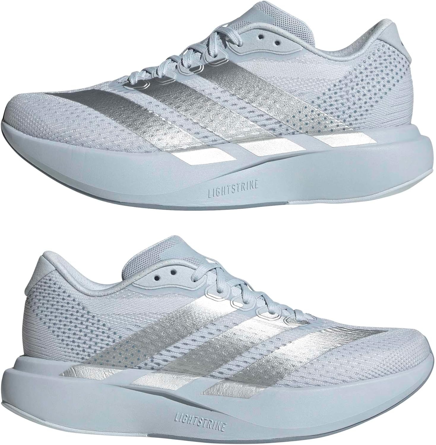 image:imageadidas Womens Adizero Pacer Running ShoeHalo BlueSilver MetallicTactile Blue