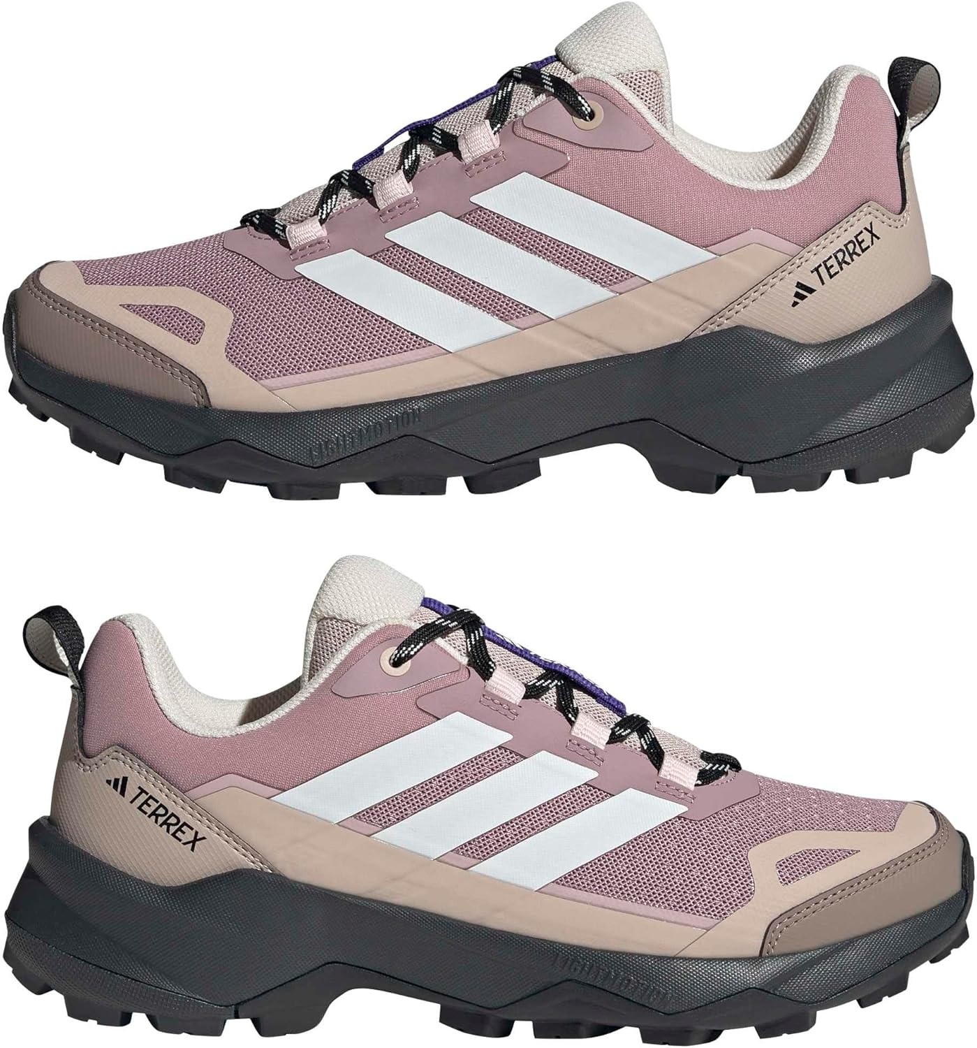 image:imageadidas Womens Terrex Skychaser Ax5 Hiking Hiking Sneakers Shoes Brown GreyMagic MauveOff WhiteWonder Taupe