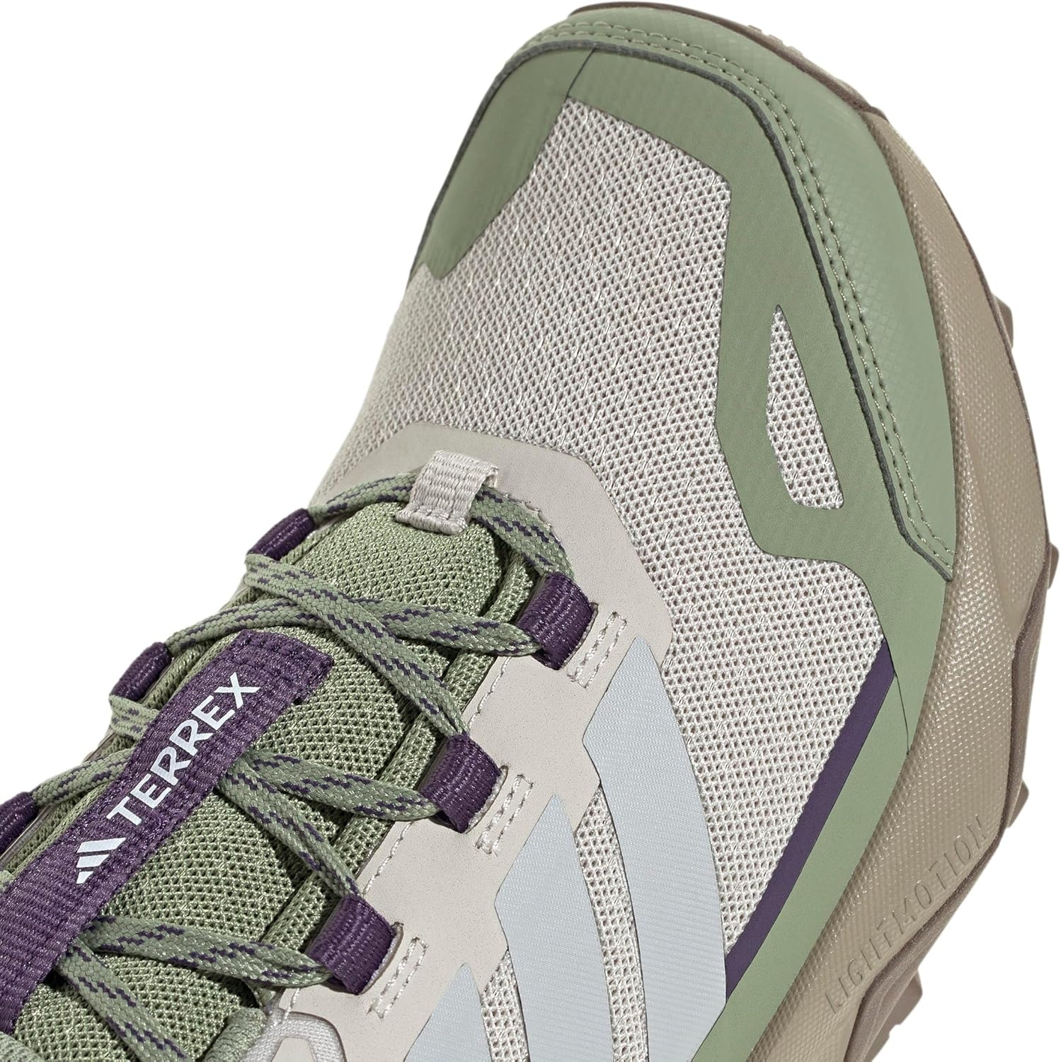 image:imageadidas Womens Terrex Skychaser Ax5 Hiking Hiking Sneakers Shoes Brown GreyWonder AluminaGreyTent Green