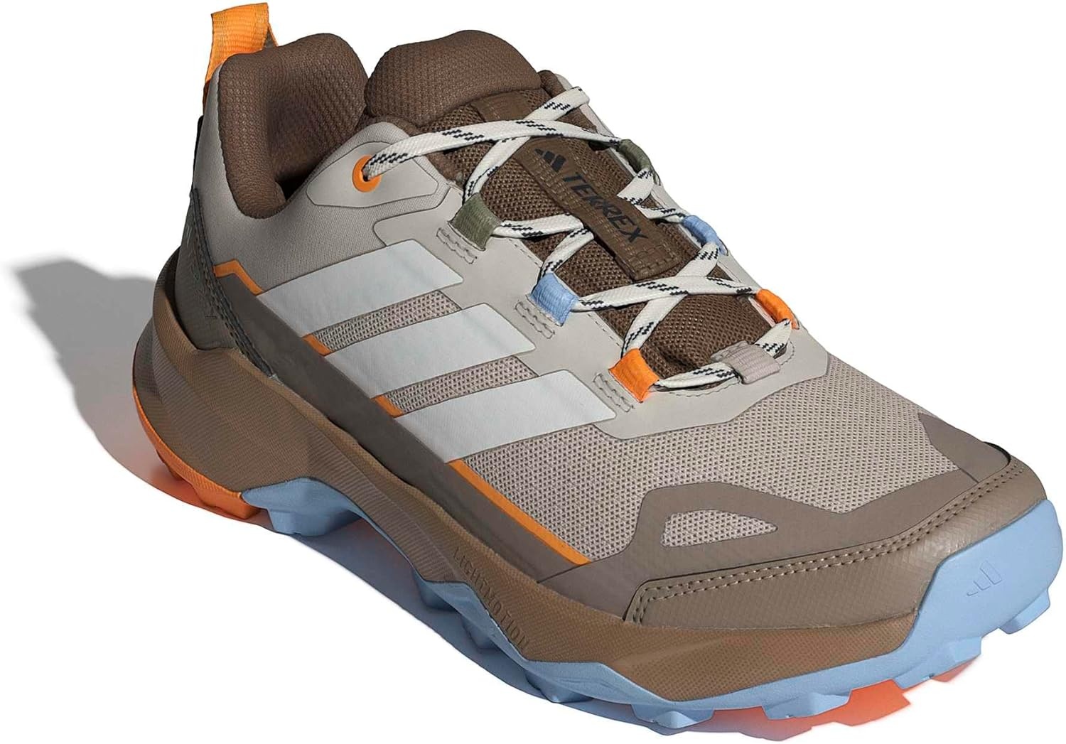 image:imageadidas Womens Terrex Skychaser Ax5 Hiking Hiking Sneakers Shoes Brown GreyWonder AluminaOff WhiteCardboard