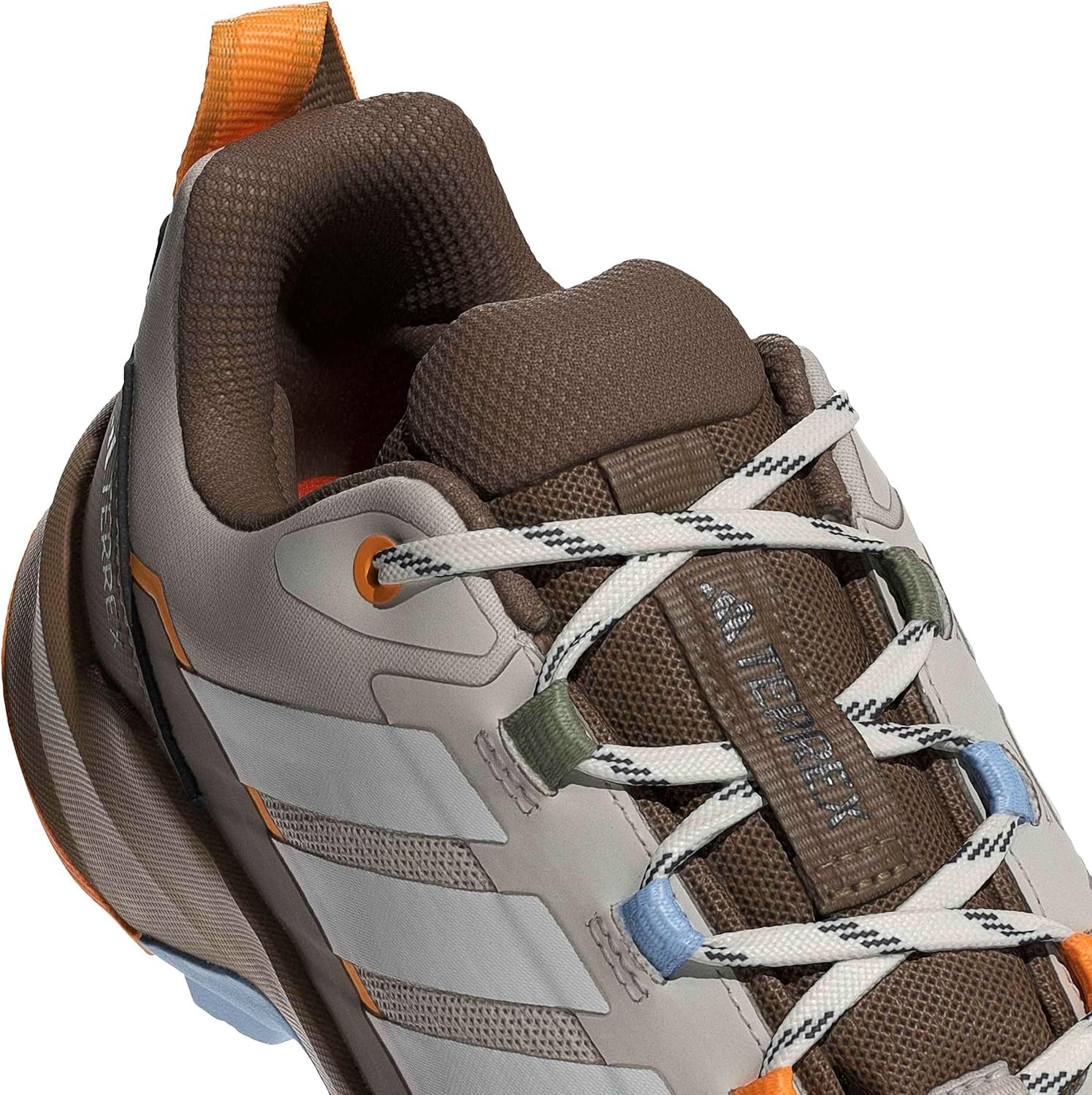 image:imageadidas Womens Terrex Skychaser Ax5 Hiking Hiking Sneakers Shoes Brown GreyWonder AluminaOff WhiteCardboard