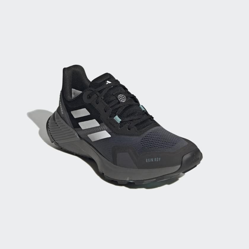 image:imageadidas Womens Terrex Soulstride Rainrdy Trail Running ShoesBlackCrystal WhiteMint Ton