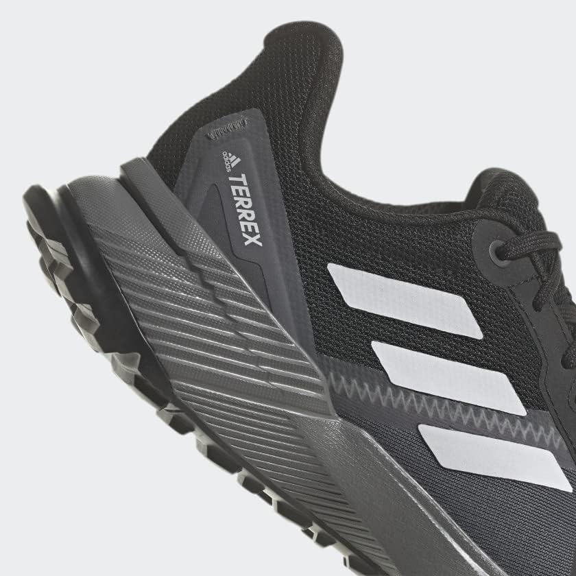 image:imageadidas Womens Terrex Soulstride Rainrdy Trail Running ShoesBlackCrystal WhiteMint Ton