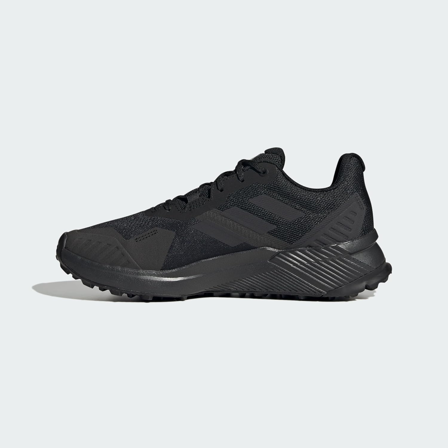 image:imageadidas Womens Terrex Soulstride Rainrdy Trail Running ShoesCore Black Carbon Grey Six