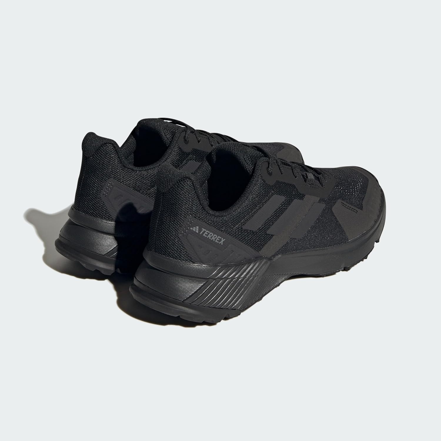 image:imageadidas Womens Terrex Soulstride Rainrdy Trail Running ShoesCore Black Carbon Grey Six