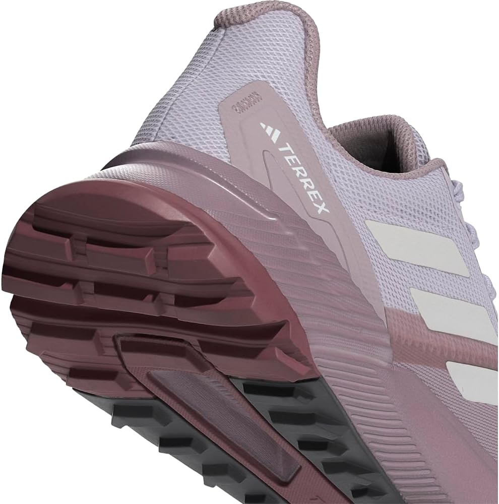 image:imageadidas Womens Terrex Soulstride Rainrdy Trail Running ShoesPreloved FigGreyQuiet Crimson