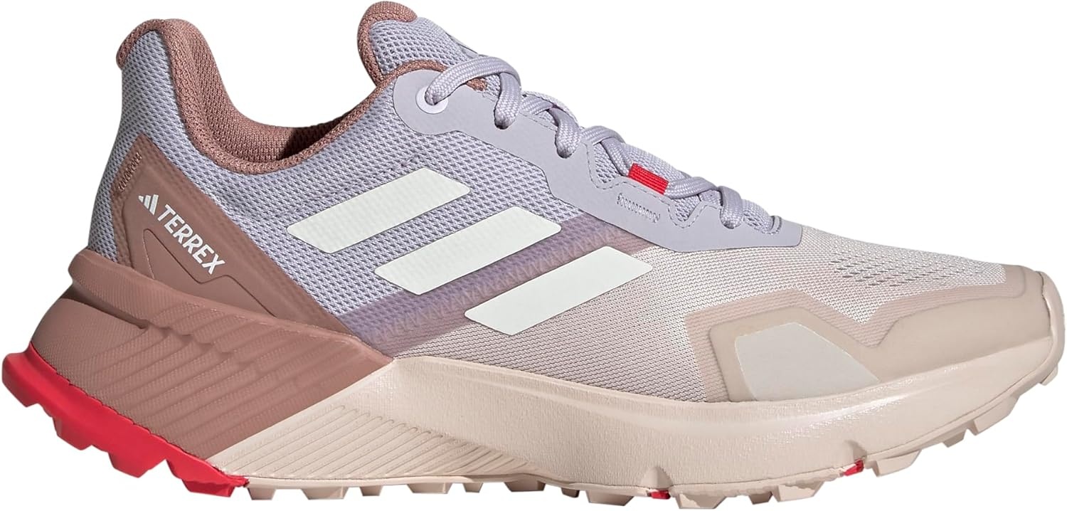 image:imageadidas Womens Terrex Soulstride Rainrdy Trail Running ShoesPutty MauveOff WhitePure Ruby