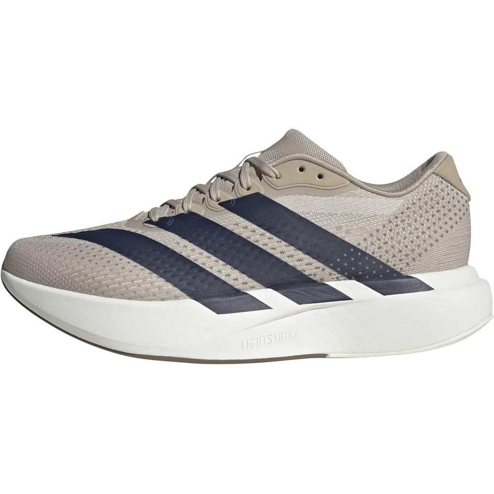 image:imageadidas Mens Adizero Pacer Running ShoeKhakiNight IndigoWhite