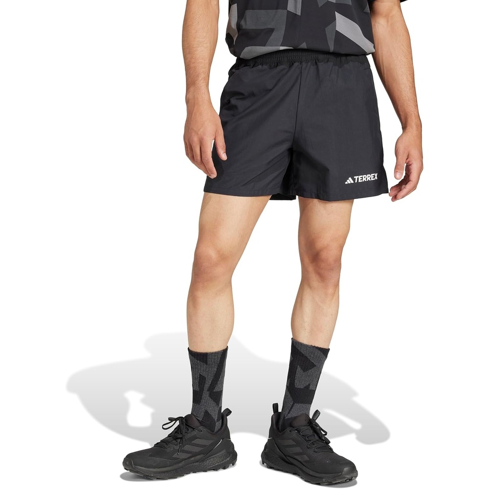 image:imageadidas Mens Terrex Multi Athletic Shorts Casual Bottoms Casual GreenBlack