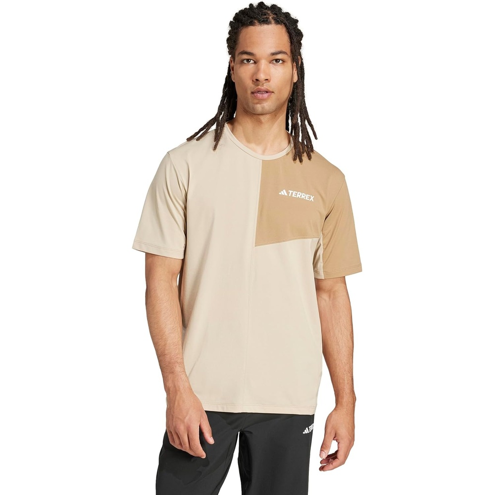 image:imageadidas Mens Terrex Multi Climacool Crew Neck Short Sleeve Athletic Casual Tops Casual BlueSavannah