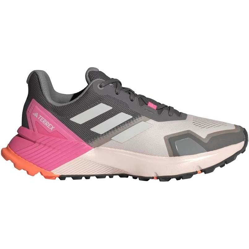 image:imageadidas Womens Terrex Soulstride Rainrdy Trail Running ShoesPutty MauveGreyPink Fusion