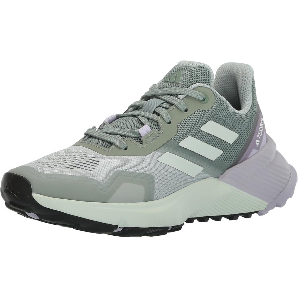 image:imageadidas Womens Terrex Soulstride Rainrdy Trail Running ShoesSilver GreenCrystal JadeSilver Dawn
