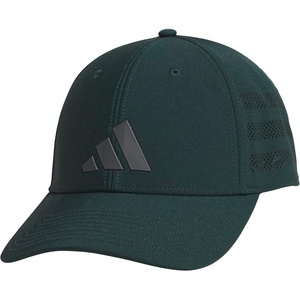 adidas Gameday Structured Stretch Fit Hat 4.0(Aurora Green Ivy/Grey Six/4)