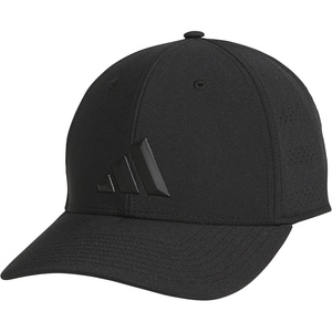 adidas Gameday Structured Stretch Fit Hat 4.0(Black/Black/5)